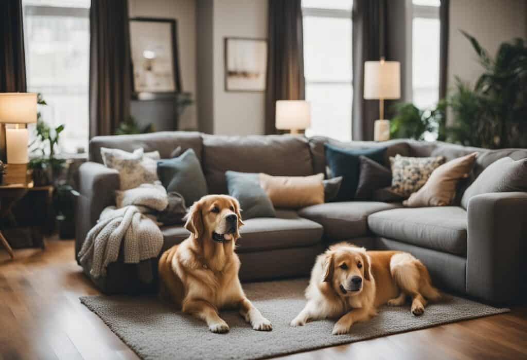 golden retriever large dog breeds for apartments 