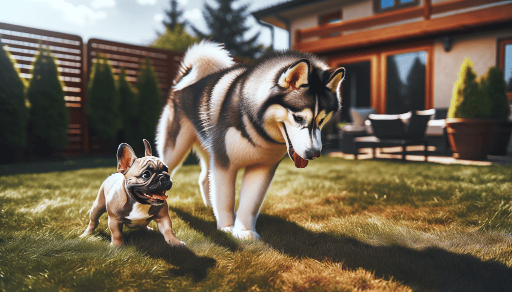 are huskies good with small dogs french bulldogs