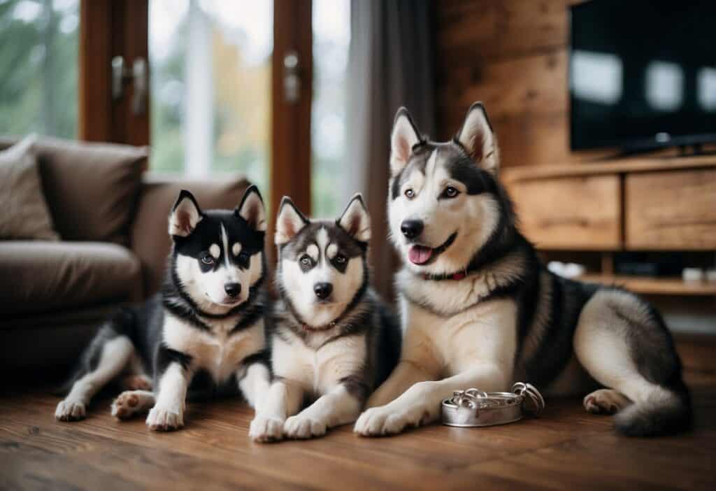 are huskies good with small dogs and medium